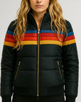 Mid-Length Puffer Jacket for Winter