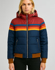 Mid-Length Puffer Jacket for Winter