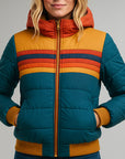 Mid-Length Puffer Jacket for Winter