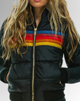 Mid-Length Puffer Jacket for Winter