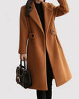 Classy Long Trench Coat with Belt