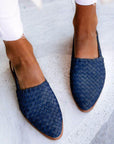 Handwoven Leather Sandals with Classic Charm