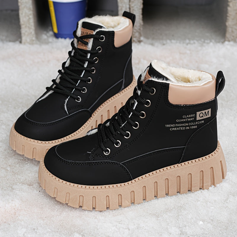 Celestine - Warm Stylish Lined Sneakers