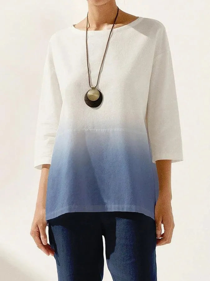 Women's Gradient Casual Shirt