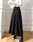 High-Waisted Pleated Skirt for Women