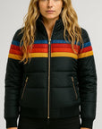 Mid-Length Puffer Jacket for Winter
