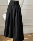High-Waisted Pleated Skirt for Women