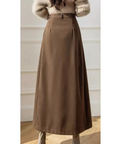 High-Waisted Pleated Skirt for Women