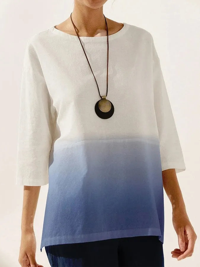 Women's Gradient Casual Shirt