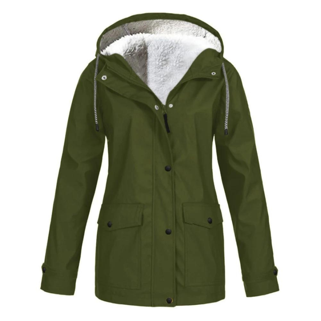 Windproof Rain Jacket Women