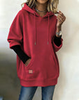 Loose Casual Hooded Sweatshirt