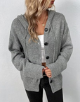 Women's Knitted Warm Button Down Cardigan