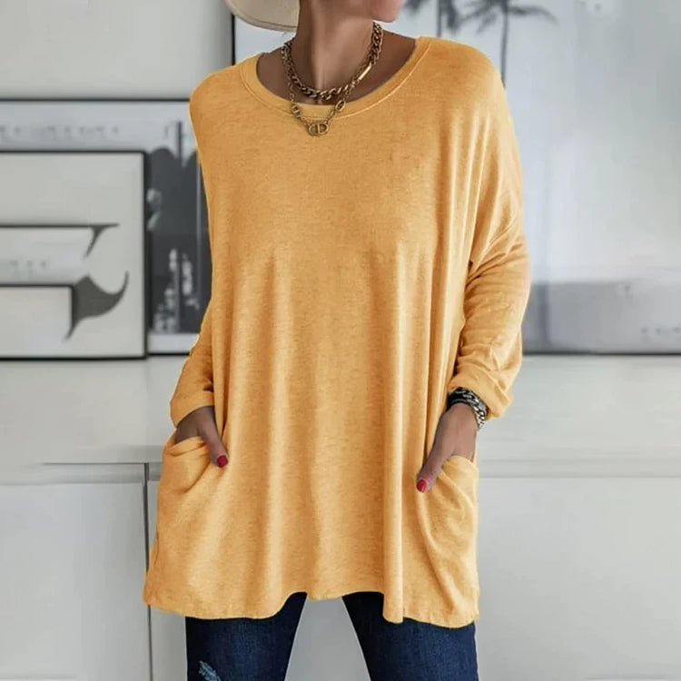 Casual Oversized Round Neck Sweater