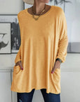 Casual Oversized Round Neck Sweater