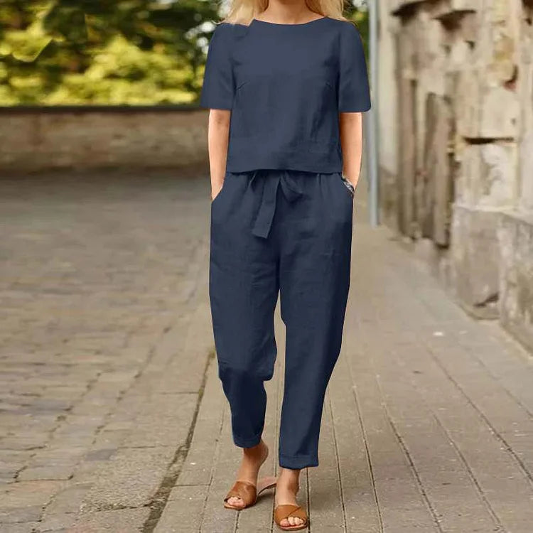 Effortless Grace Women Two-Piece Set