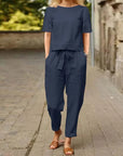 Effortless Grace Women Two-Piece Set