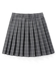Pleated Check Skirt for Women