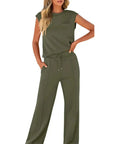 Elegant Two Piece Sleeveless Set