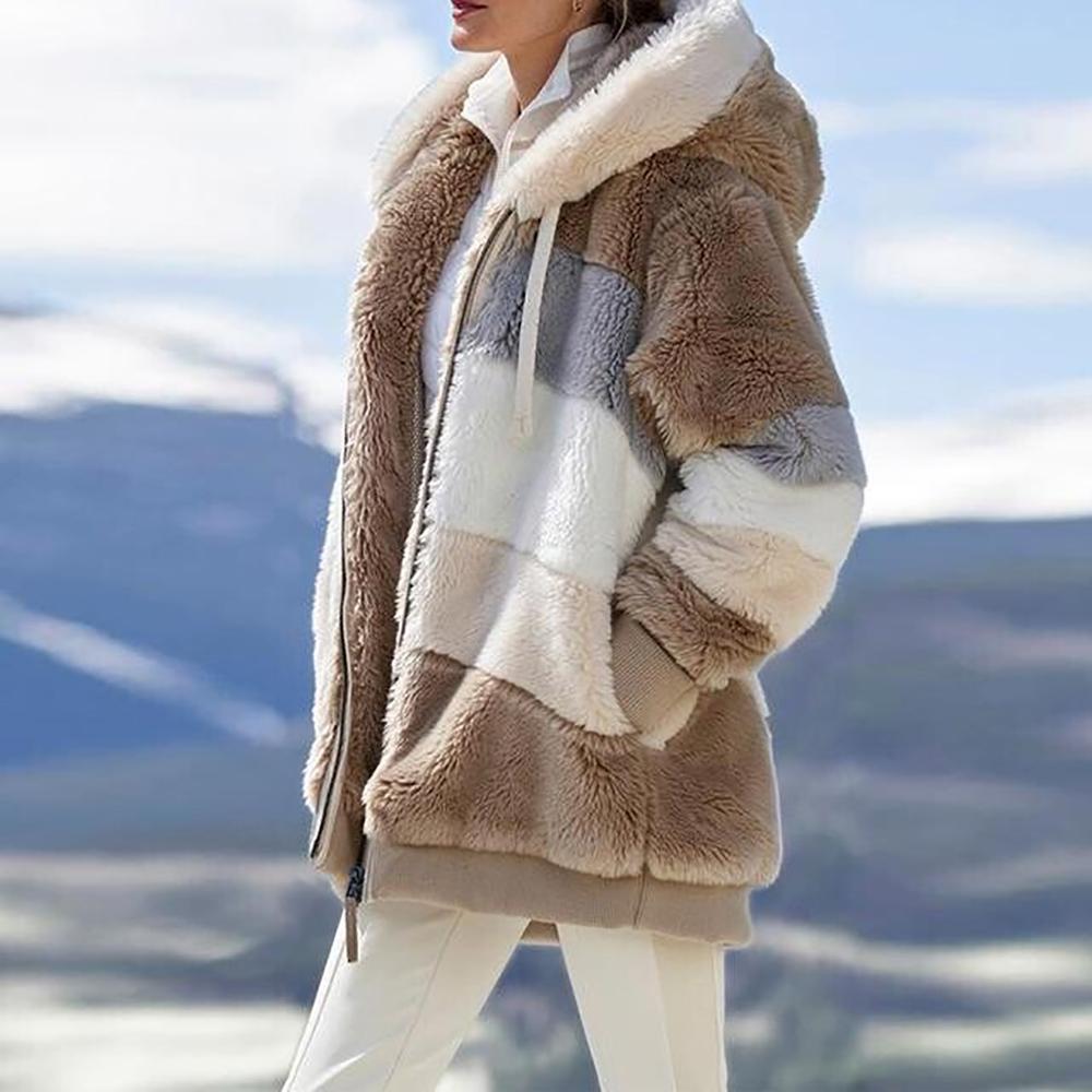 Fluffy Warm Oversized Hoodie Coat