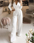 Formal Wrap Jumpsuit for Women