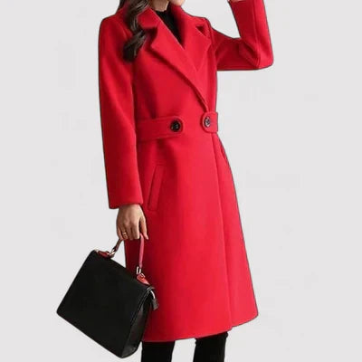 Classy Long Trench Coat with Belt