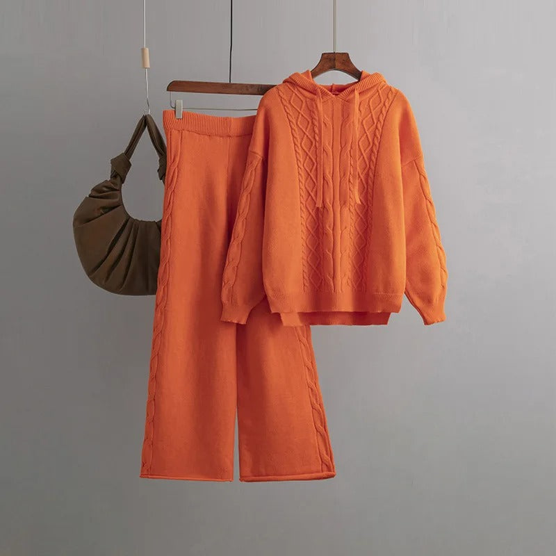 Roma™ - Ultra-comfortable, oversized knitted suit set