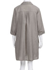 Sleeve Blouse Collar Dress