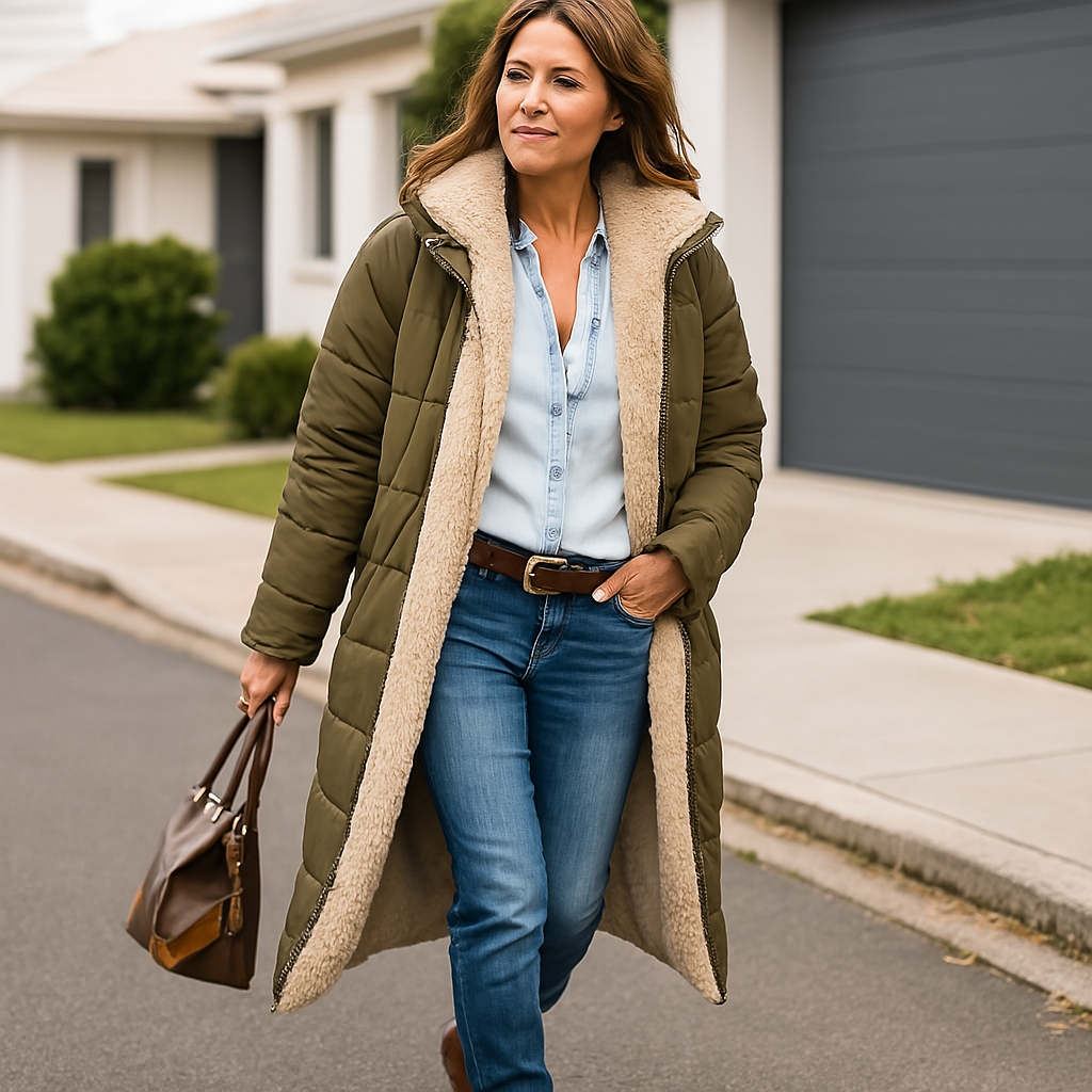 Reversible Faux Fur Jacket Women