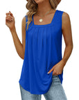 Square Neck Sleeveless T-Shirt