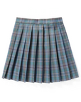 Pleated Check Skirt for Women