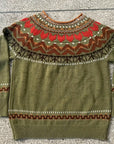 Traditional Icelandic Knit Lopapeysa Sweater