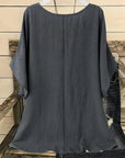 Breezy Casual Cotton Loose Blouse