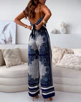 Trendy Lace-Up Vest Two-Piece Outfit