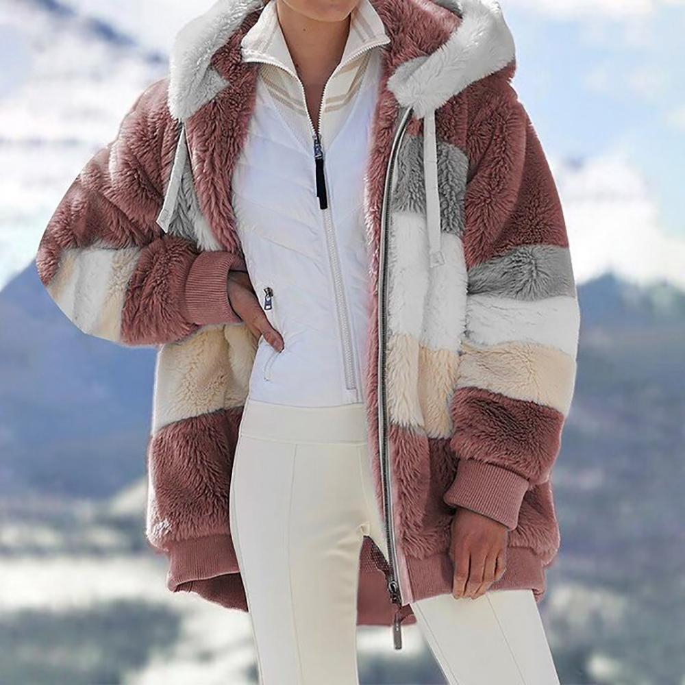 Fluffy Warm Oversized Hoodie Coat