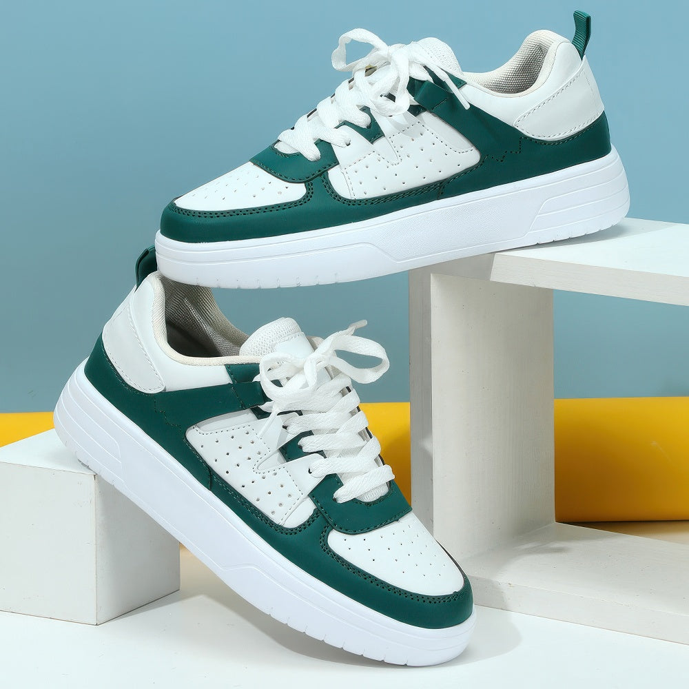 Ergonomic Women's Sneakers With Laces