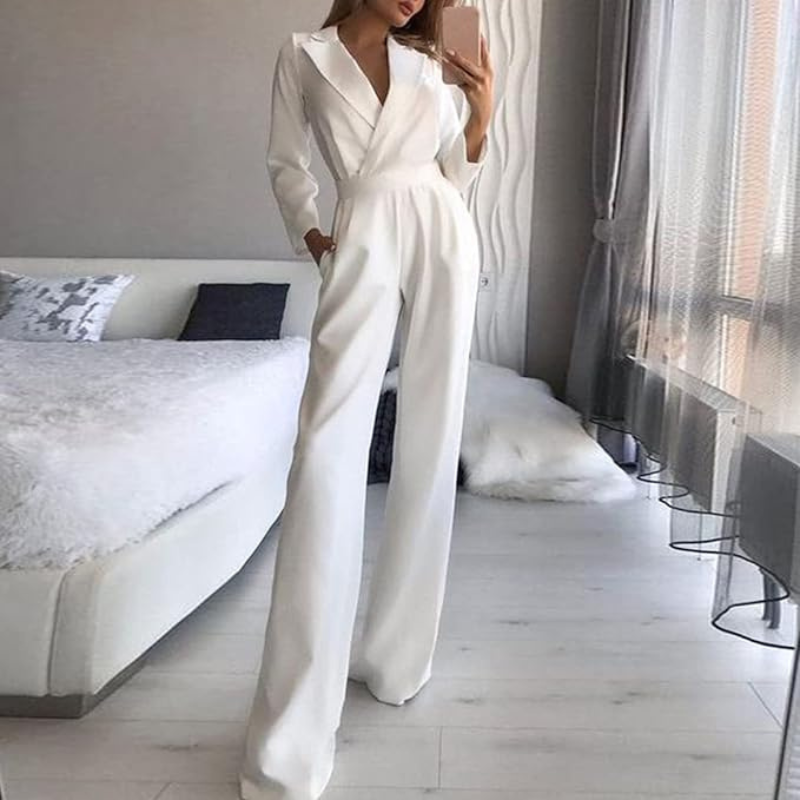 Formal Wrap Jumpsuit for Women