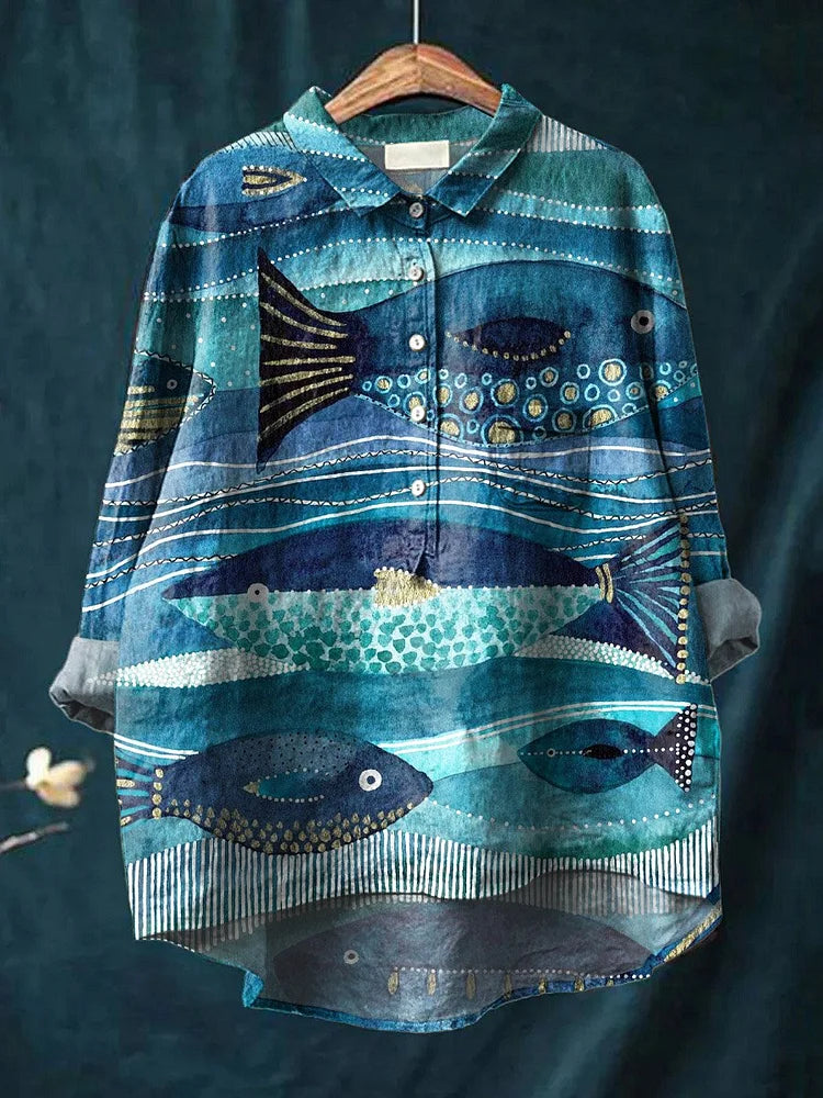 Cute Chloe Dog Drawing Print T-Shirt