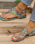 Vintage-Inspired Boho Beach Sandals