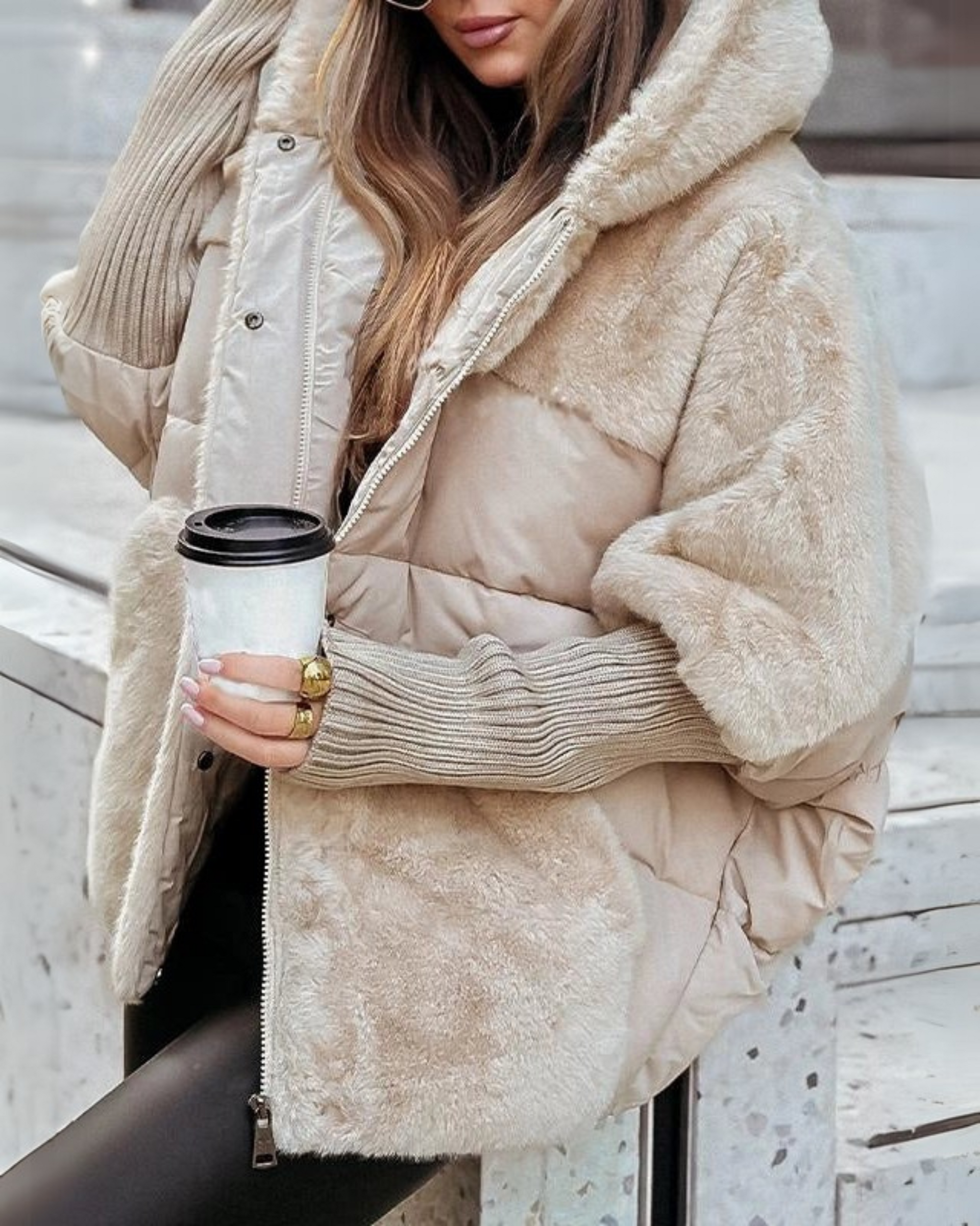 Insulated Thermal Jacket with Hood