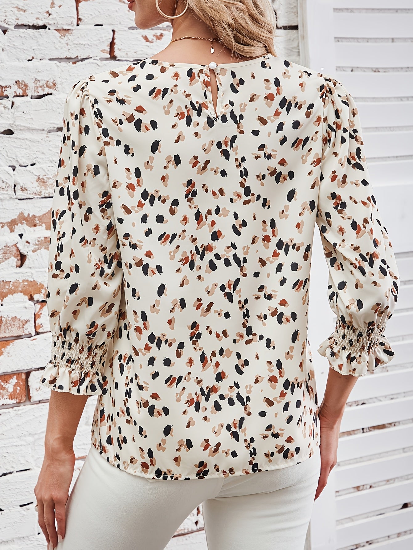 Romantic Floral Ruffle Blouse Style