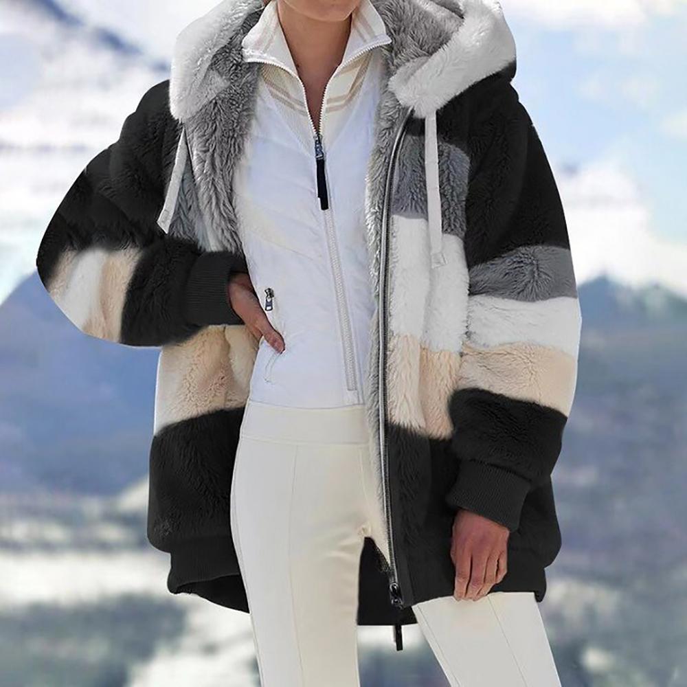 Fluffy Warm Oversized Hoodie Coat
