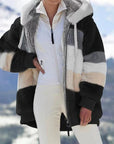 Fluffy Warm Oversized Hoodie Coat
