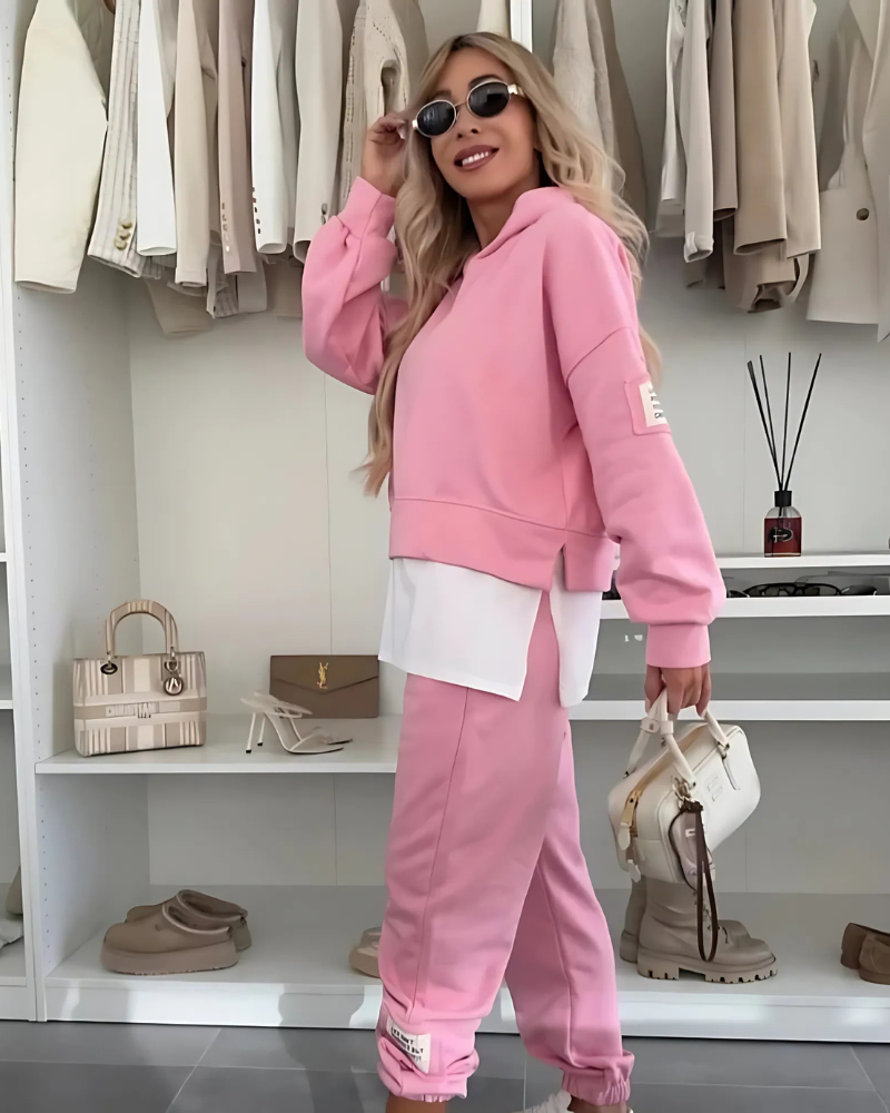 Comfy Matching Top and Pants Set