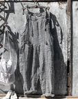 Checkered Sleeveless Jumpsuit for Women