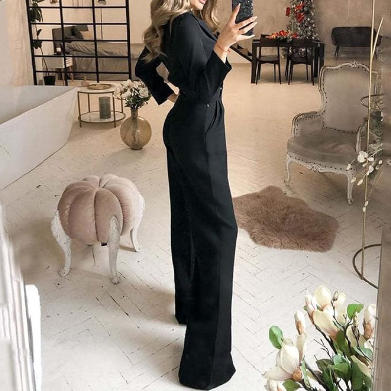 Formal Wrap Jumpsuit for Women