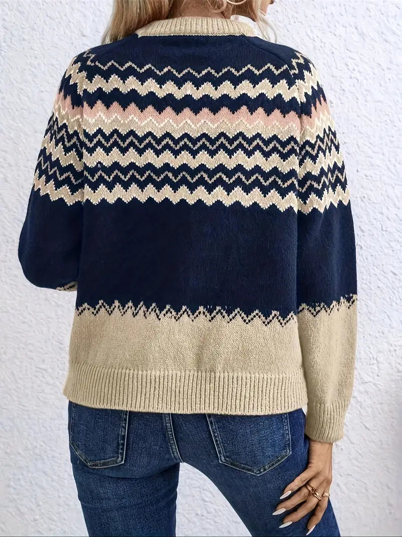 Durable Icelandic Knit Lopapeysa Jumper