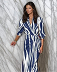 Classic Cut Floor Length Gown Dress