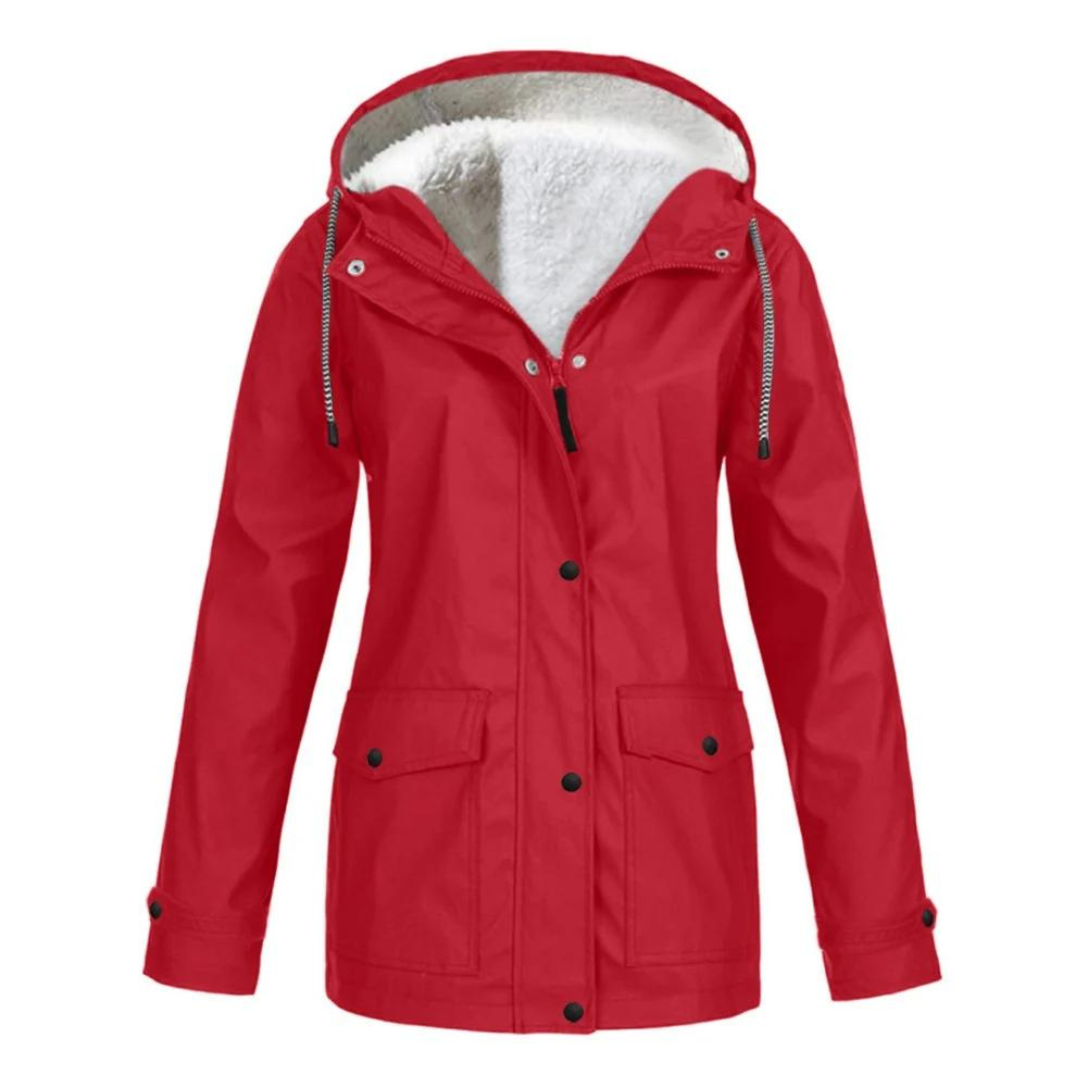 Windproof Rain Jacket Women