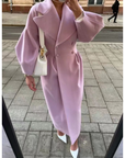 Women's Luxury Trench Long Coat