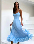 Flowy A-Line Dress With Graceful Fit
